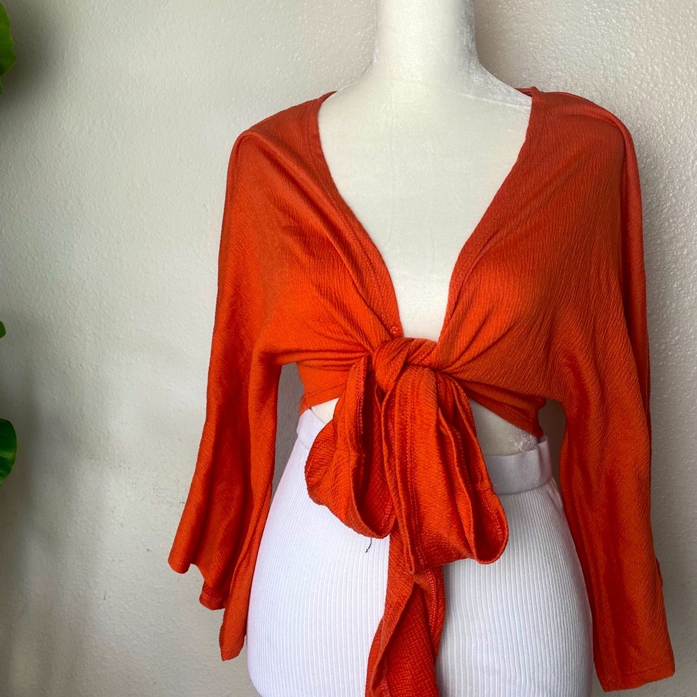 Orange top